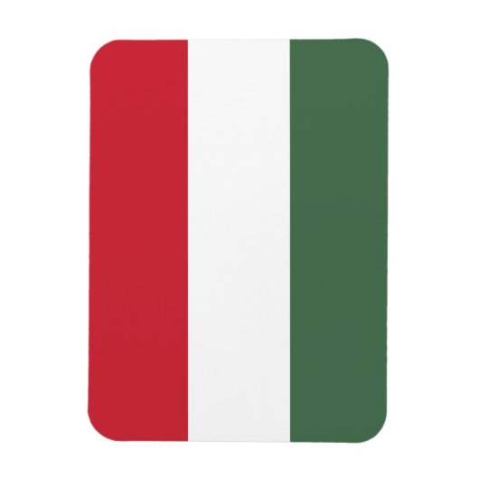 Magnet Flexible Drapeau Hongrie (Vertical)