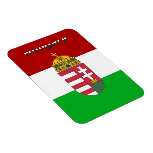 Magnet Flexible Drapeau hongrois (Côté Droit)