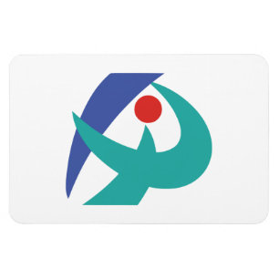 Magnet Flexible Drapeau Iga, Mie, Japon