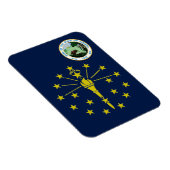 Magnet Flexible Drapeau Indiana (Côté Droit)