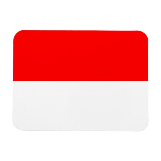Magnet Flexible Drapeau Indonésie (Horizontal)