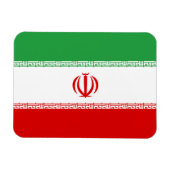 Magnet Flexible Drapeau Iran (Horizontal)