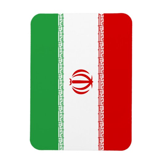 Magnet Flexible Drapeau Iran (Vertical)