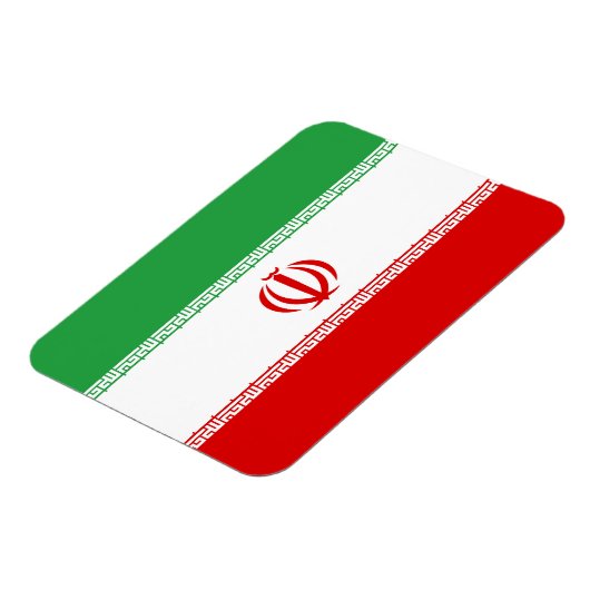 Magnet Flexible Drapeau Iran (Côté Gauche)