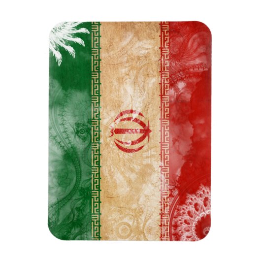Magnet Flexible Drapeau Iran (Vertical)