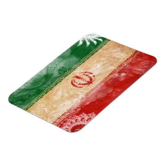 Magnet Flexible Drapeau Iran (Côté Gauche)