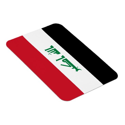 Magnet Flexible Drapeau Iraq (Côté Droit)