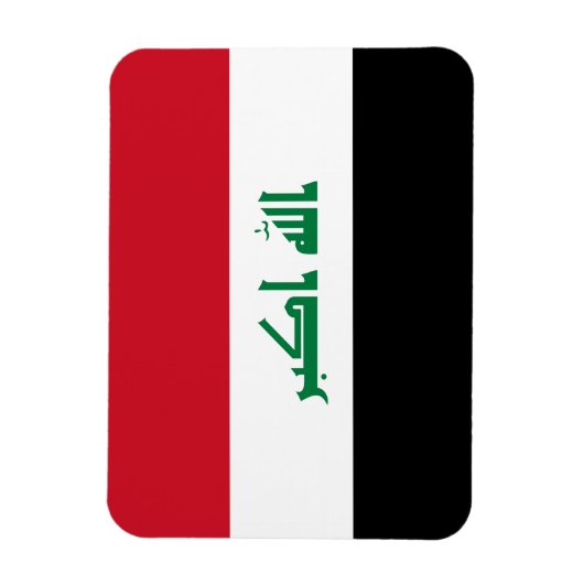 Magnet Flexible Drapeau Iraq (Vertical)