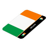 Magnet Flexible Drapeau irlandais & voyage de pays irlandais / Irl (Côté Gauche)
