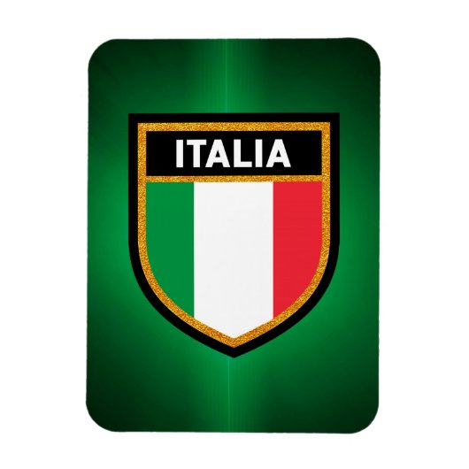 Magnet Flexible Drapeau Italia (Vertical)