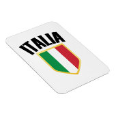 Magnet Flexible Drapeau Italia Crest Italie (Côté Droit)
