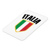 Magnet Flexible Drapeau Italia Crest Italie (Côté Gauche)