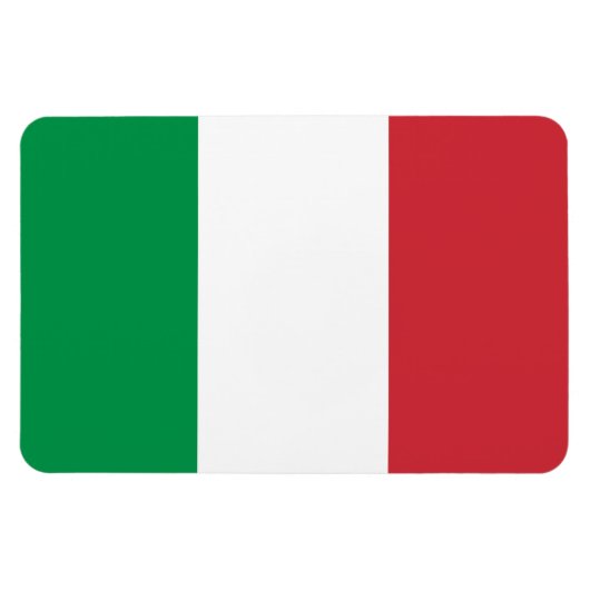 Magnet Flexible Drapeau Italie (Horizontal)