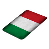 Magnet Flexible Drapeau italien Grunge (Côté Gauche)
