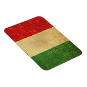 Magnet Flexible Drapeau italien Vintage Grunge Design (Côté Droit)