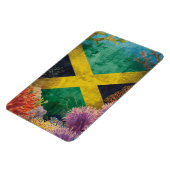 Magnet Flexible Drapeau jamaïcain sous l'eau (Côté Gauche)