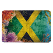 Magnet Flexible Drapeau jamaïcain sous l'eau (Horizontal)