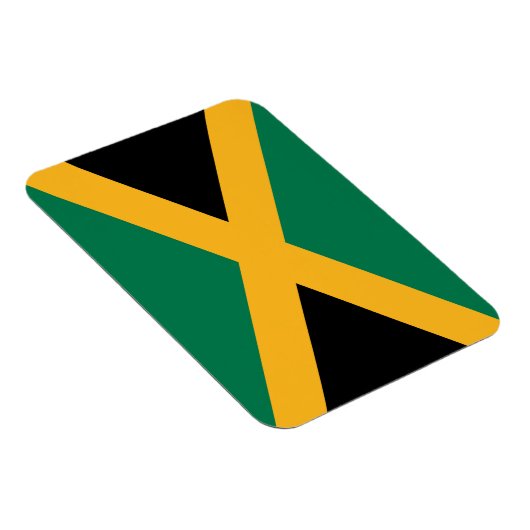 Magnet Flexible Drapeau Jamaïque (Côté Droit)