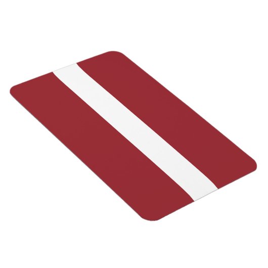 Magnet Flexible Drapeau Lettonie (Côté Droit)