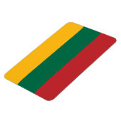 Magnet Flexible Drapeau Lituanie (Côté Gauche)
