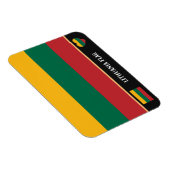 Magnet Flexible Drapeau lituanien & Voyage lituanien, vacances /Sp (Côté Droit)
