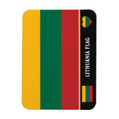 Magnet Flexible Drapeau lituanien & Voyage lituanien, vacances /Sp (Vertical)