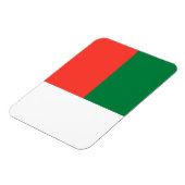 Magnet Flexible Drapeau Madagascar (Côté Gauche)