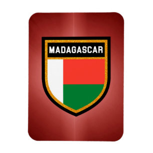 Magnet Flexible Drapeau Madagascar