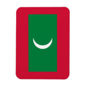Magnet Flexible Drapeau maldivien (Vertical)