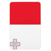 Magnet Flexible Drapeau Malte (Vertical)