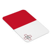 Magnet Flexible Drapeau Malte (Côté Droit)