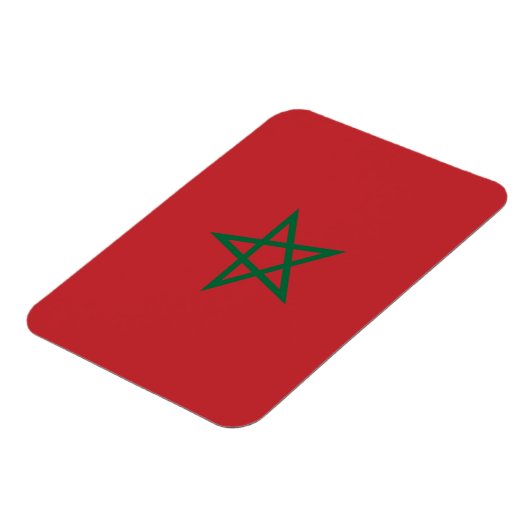 Magnet Flexible Drapeau Maroc (Côté Gauche)