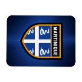 Magnet Flexible Drapeau Martinique (Horizontal)