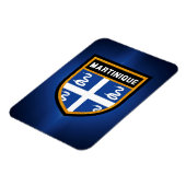 Magnet Flexible Drapeau Martinique (Côté Gauche)
