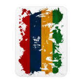 Magnet Flexible Drapeau Maurice (Vertical)