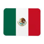 Magnet Flexible Drapeau mexicain (Horizontal)