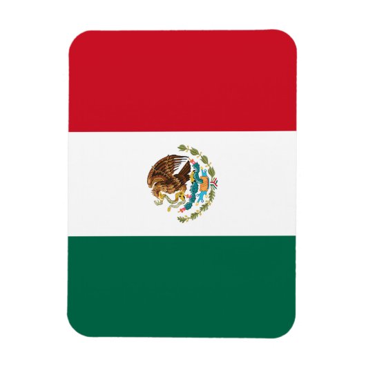 Magnet Flexible Drapeau mexicain (Vertical)
