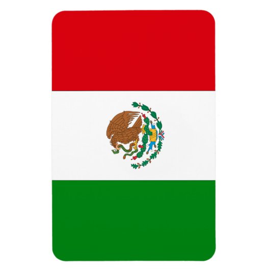 Magnet Flexible Drapeau mexicain (Vertical)