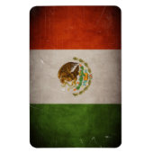 Magnet Flexible Drapeau mexicain cool Grunge Mexique (Vertical)