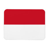 Magnet Flexible Drapeau Monacan (Horizontal)