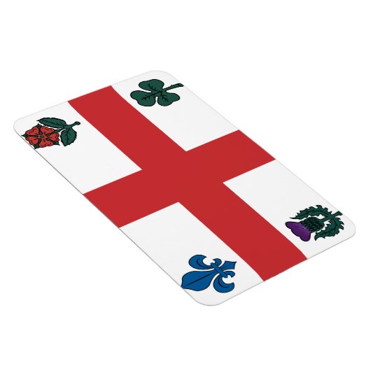Magnet Flexible Drapeau MONTRÉAL (Côté Droit)