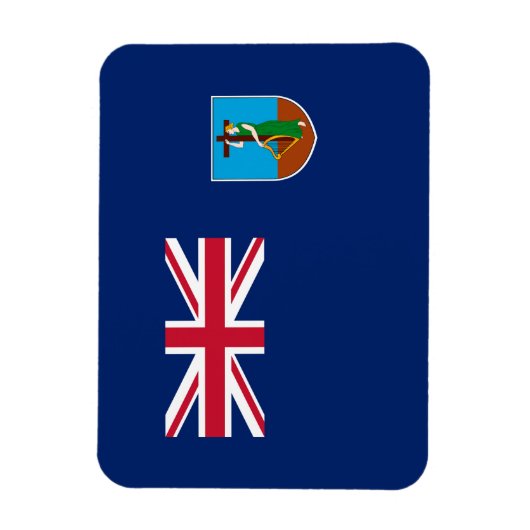 Magnet Flexible Drapeau Montserrat (Vertical)
