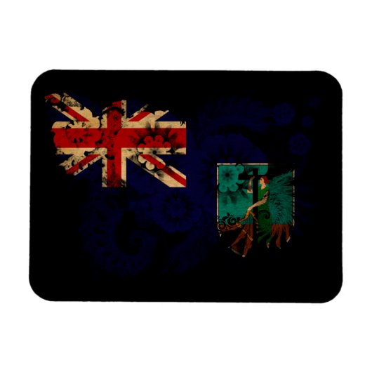 Magnet Flexible Drapeau Montserrat (Horizontal)