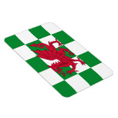 Magnet Flexible Drapeau mystique de dragon celtique rouge du Pays (Côté Droit)