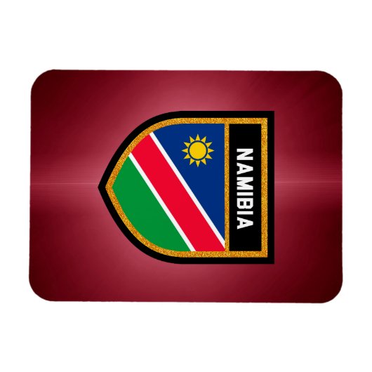 Magnet Flexible Drapeau Namibie (Horizontal)