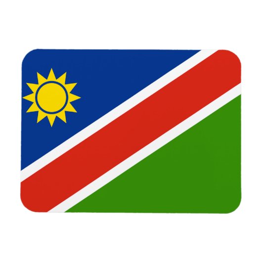 Magnet Flexible Drapeau Namibie (Horizontal)
