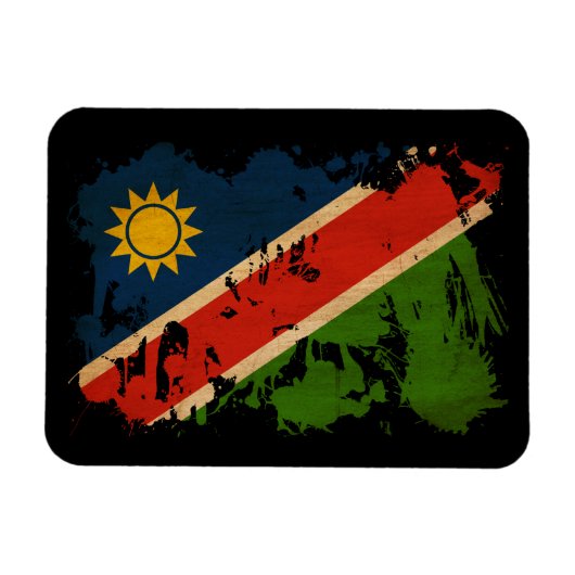 Magnet Flexible Drapeau Namibie (Horizontal)