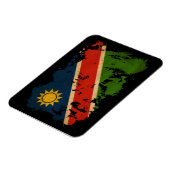 Magnet Flexible Drapeau Namibie (Côté Gauche)