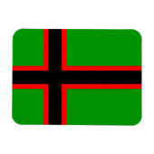 Magnet Flexible Drapeau national de Karelia (Horizontal)