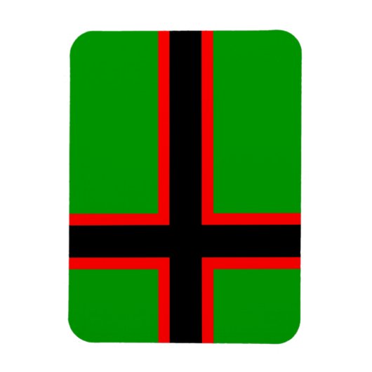 Magnet Flexible Drapeau national de Karelia (Vertical)